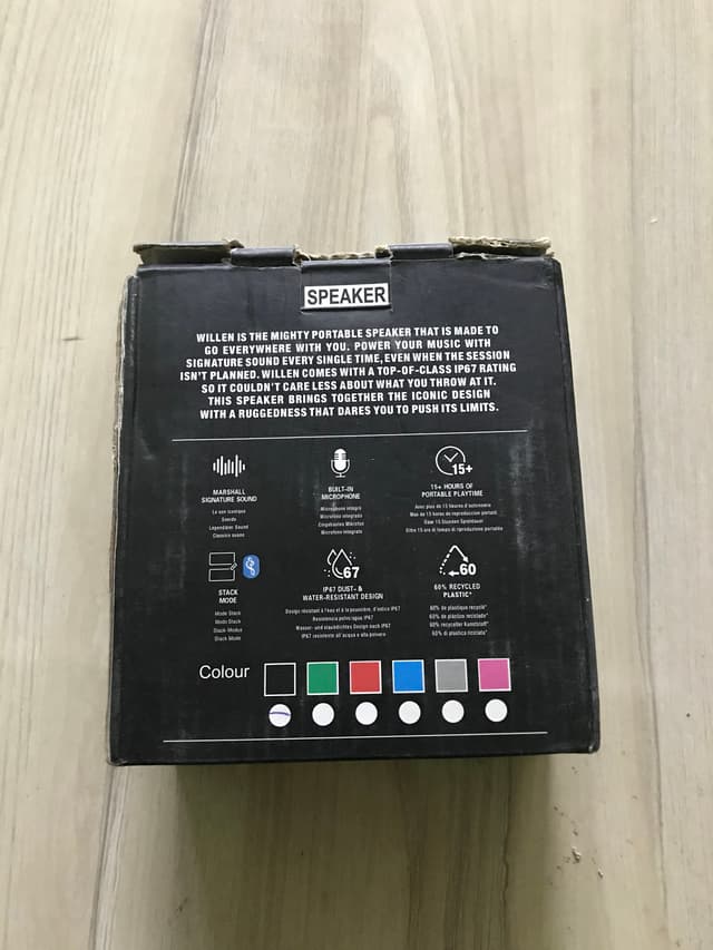 Willen Portable Wireless Speaker (Marshall-Style) 2